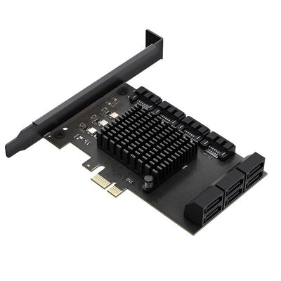 Scheda PCIE X1 a 10 porte SATA 3.0 per HDD/SSD Desktop