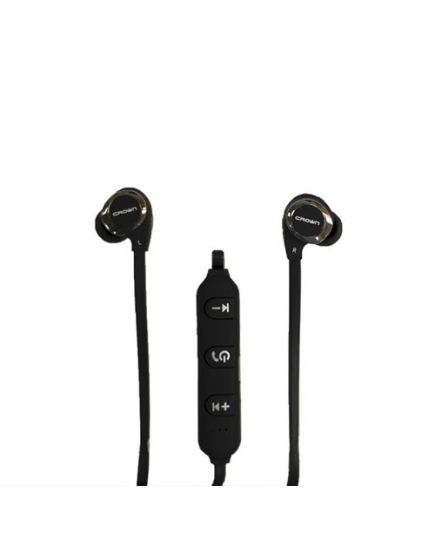 Auricolare Bluetooth Stereo Nero Crown Micro CMBE-503 Crown Micro