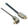 Cavo HDMI piatto ad alta velocità con Ethernet connettore ad angolo di 270° 1m Bandridge ND1065 Bandridge
