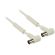 Coaxial Cable 100 dB at Male Coaxial Angle - Female Coax (IEC) 20.0 m White ND9095 Valueline