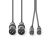 Cavo Audio XLR 2x Maschio a 3 Pin XLR - 2x Maschio RCA 1.5 m Grigio ND2292 Nedis