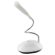 Lámpara de escritorio LED flexible blanca con batería WB2016 