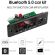 12V 2x25W JX-806BT FM USB Micro-USB SD Bluetooth 5.0 AUX Multifunction Car Kit with Remote Control WB758 