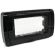 IP55 4P black idrobox plate compatible with Vimar Plana EL2443 