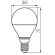 Lampadina LED IQ-LED G45 4.2W 470lm 6500k luce fredda E14 Kanlux KA2078 Kanlux