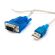 Cable adaptador USB a RS-232 DB9 con adaptador RS232 de 25 pines P1360 