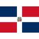 Bandiera Nazionale Repubblica Dominicana 200x300cm A9246 