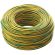 Single-core electrical cable FS17 450/750V 1G2.5mm² 100m hank - yellow/green EL4979 