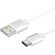USB type C charging and synchronization cable 1.2m white MOB528 