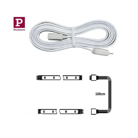 Cable de conexión MaxLED Flex 5 pin 100 cm blanco Paulmann M166 Paulmann