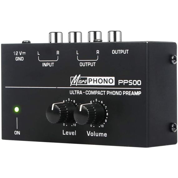 Preamplificatore  per giradischi con controlli V4058 