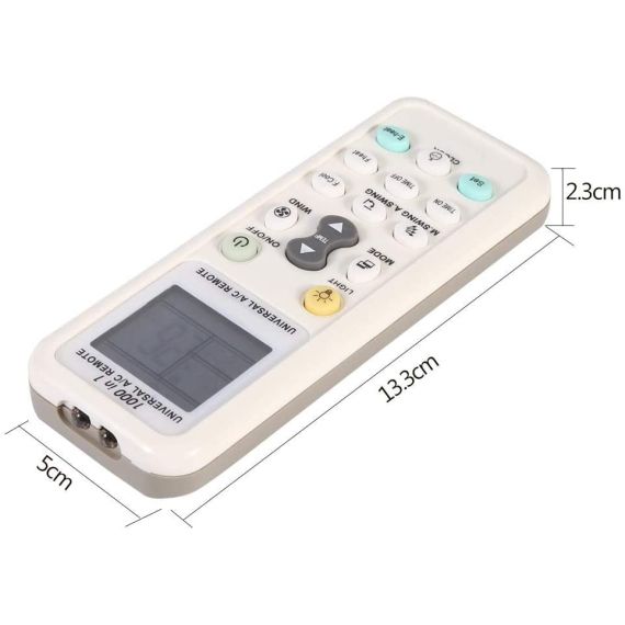 Universal air conditioner remote control K-1028E Q212 