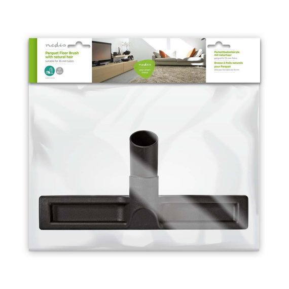 Spazzola per pavimento in parquet con peli naturali ND6070 Nedis