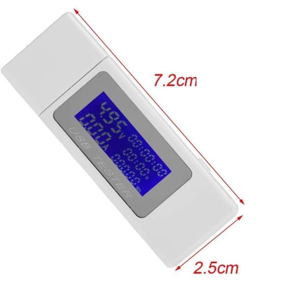 Medidor de corriente USB KWS-1705A Keweisi WB342 