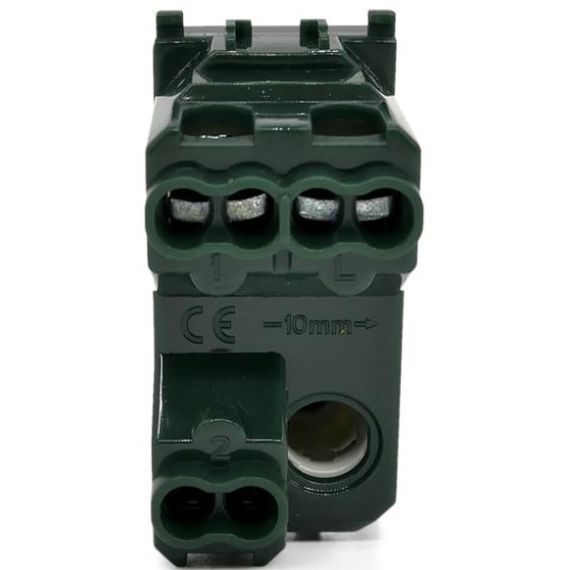 Deviatore unipolare 16A-250V nero compatibile Vimar Plana EL2366 