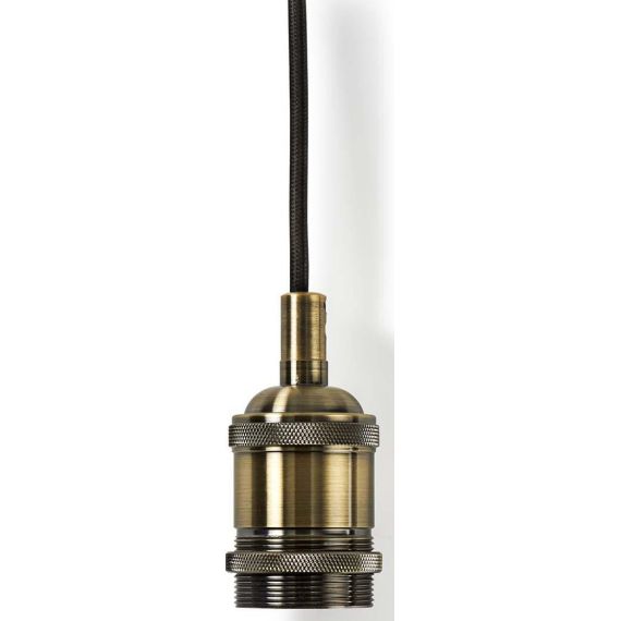 Lampadario da soffitto E27 color ottone 1,50 m ND7970 Nedis