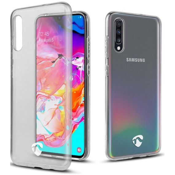 Cover smartphone in silicone per Samsung Galaxy A70S ND7990 Nedis