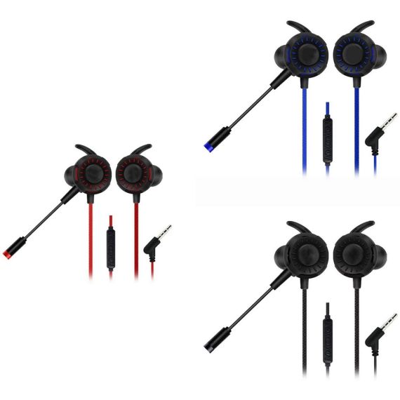 GM-D1 gaming earbuds with microphone, various colors WB1508 