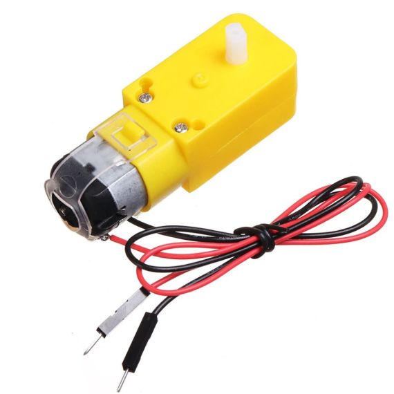 4-teiliges Set mit 2 Rädern und 2 TT-Motoren WB1878 