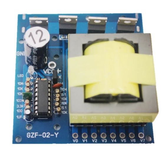 Trasformatore convertitore inverter 500W DC 12V a 220V 380V AC WB669 