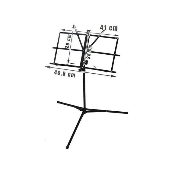 Klappbares Notenpult mit Stativfuß MIC553 
