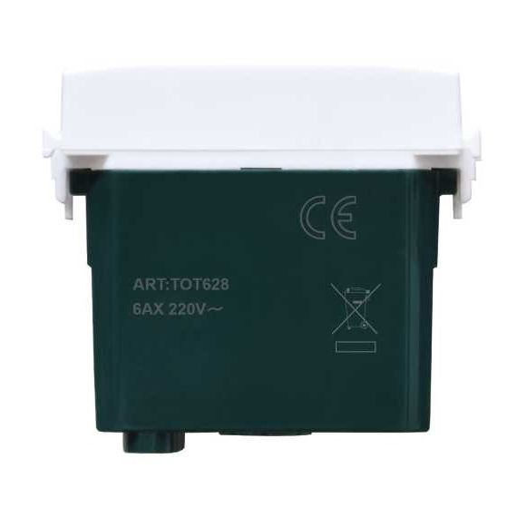 Ronzatore 6AX 220V Bianco compatibile Vimar Plana EL1988 