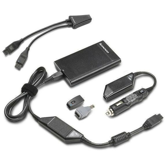 Alimentatore 90W ultra slim per notebook con connettore per auto Lenovo T421 Lenovo