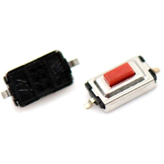 Micro interruttore a pulsante SMD 3*6*2mm rosso confezione da 1000 A1557 