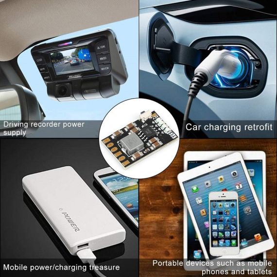 Modulo di carica per batterie al Litio 1A con protezione batteria 18650 e modulo di scarico 2A 5V 10 pezzi F1510 