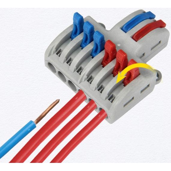 Terminal block 2 INPUT / 6 OUTPUT 0.08-4.0mm² F1512 