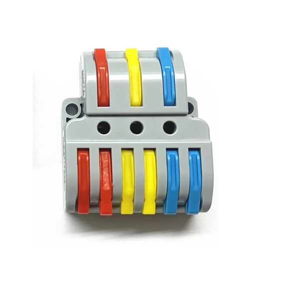 Terminal block 3 INPUT / 6 OUTPUT 0.08-4.0mm ² / 28-12AWG F1545 