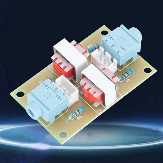 3.5mm stereo audio ground isolator module, common interference signal generator XH-M372 WB1007 