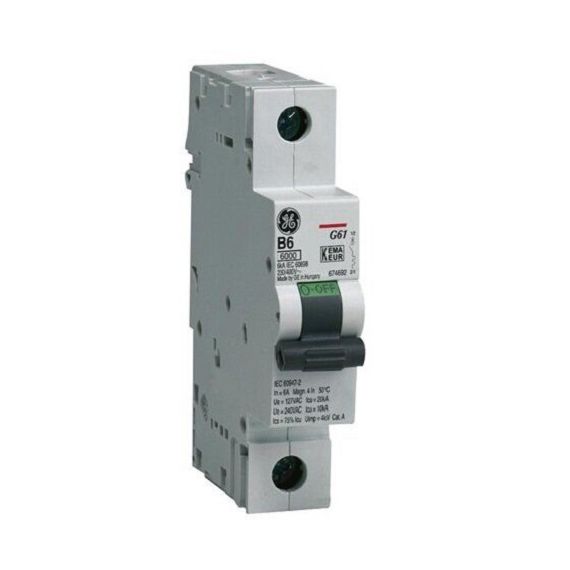 1P 6kA 10A B10 General Electric magnetothermic switch EL363 General Electric
