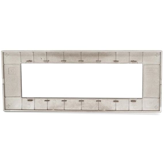 Placca in tecnopolimero 7 posti color rame compatibile Vimar Plana EL2329 