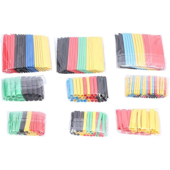 Schrumpfschlauch-Set 328-teilig in verschiedenen Größen und Farben WB1222 