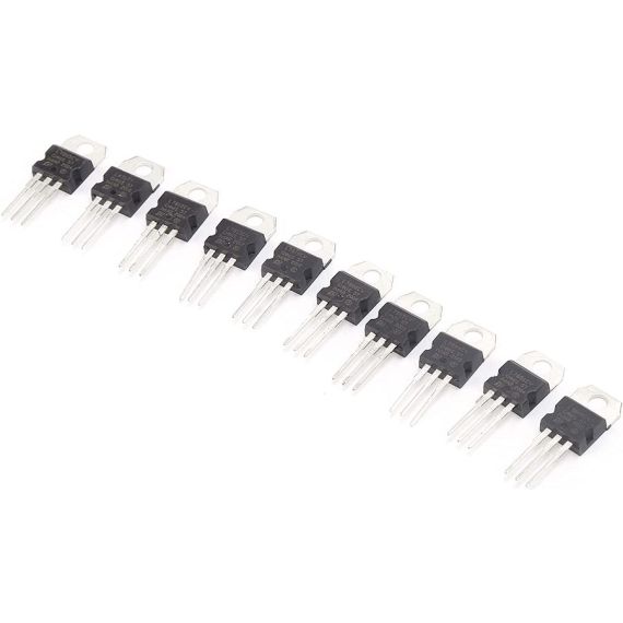 Transistor regolatore di tensione a 3 pin kit da 50 pezzi vari modelli LM317T/L7824 WB2393 