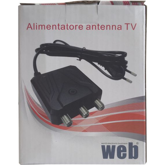 Alimentation antenne TV 12V 300mA 2 sorties MT200 WEB