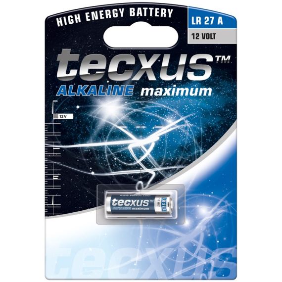 A27/LR27 12V alkaline manganese battery F1702 Tecxus