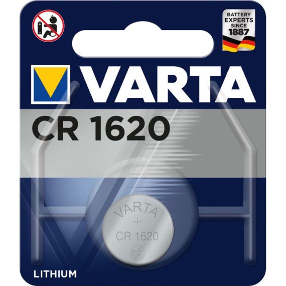 Varta CR1620 (6620) lithium coin cell battery F1704 Varta