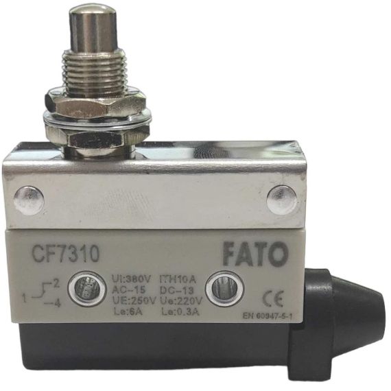 Horizontal limit switch with push button 250V 10A CF7310 Fato EL2629 FATO