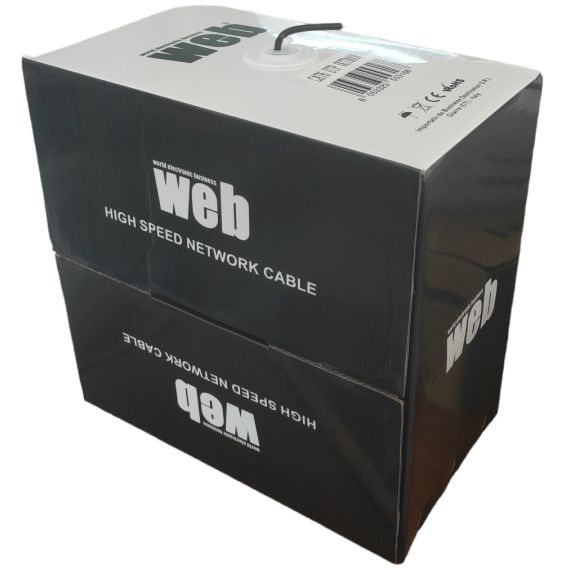 Cavo UTP per esterni cat6 matassa da 305m P005 WEB