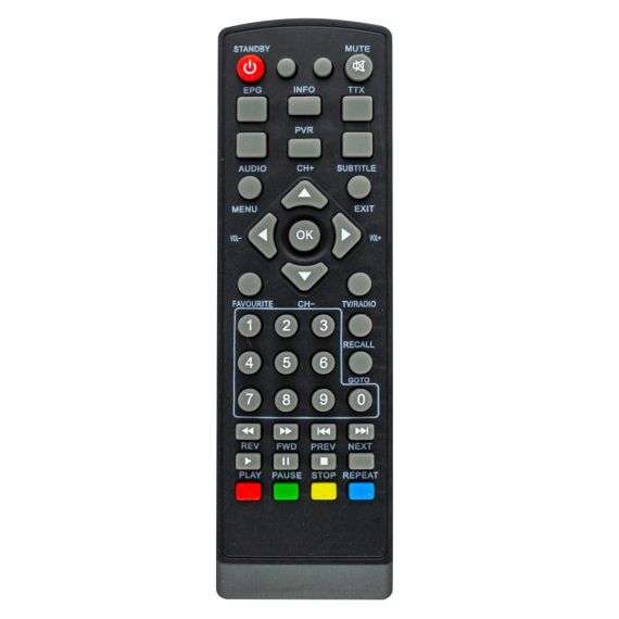 Décodeur numérique terrestre HDMI/SCART/USB/LAN DVB T3 FULL HD 1080p H.265 WB2292 