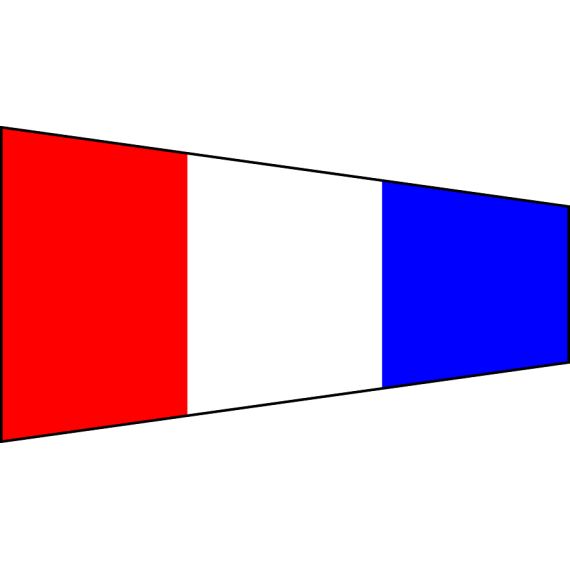 Cepillo de señalización numérica Terratres "3" 100x340cm FLAG144 