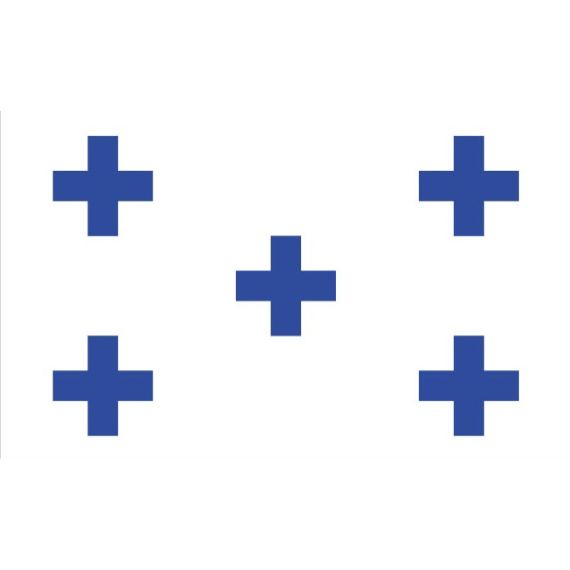 Bandiera numerica segnalazione nautica "0" 150x180cm FLAG157 