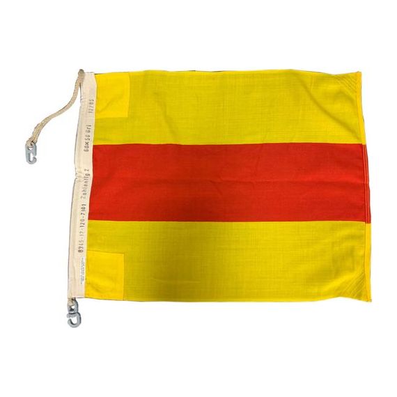 Bandiera Numerica Segnalazione Nautica "2" 150x180cm FLAG233 