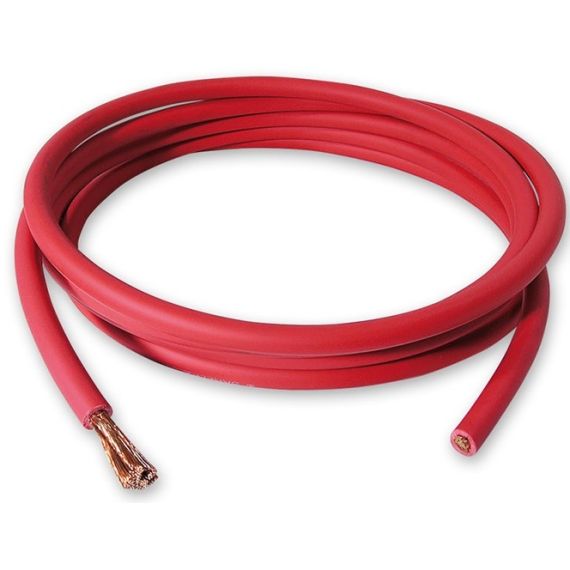 Cavo unipolare 0,5mm² rosso 4m SP128 