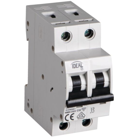 Interruttore magnetotermico 2P 32A Kanlux KA2087 Kanlux