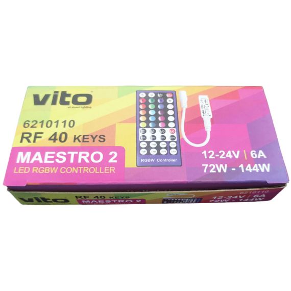 Telecomando RF per strisce LED RGB+W EL1222 Vito