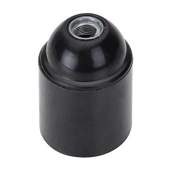 Portalampada E27 nero in bachelite Vito EL2088 Vito