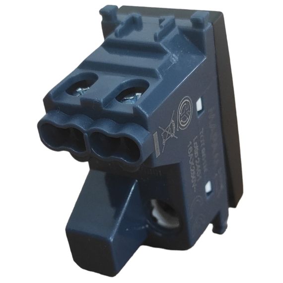 Vimar Arké compatible black single-pole switch EL216 
